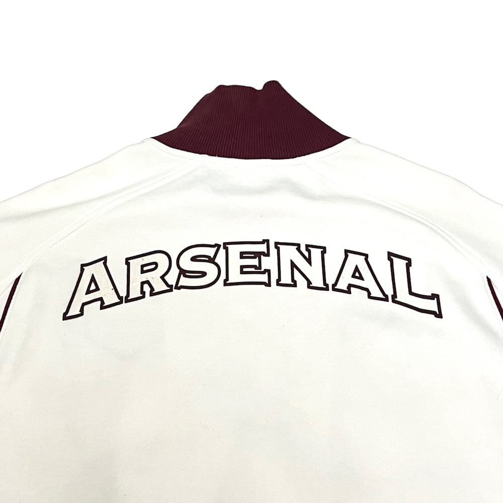 最終値下げ「arsenal」Nike HIGHBURY ジャケット ワインレッド Vintage Nike Arsenal Highbury Football Jacket Soccer Track