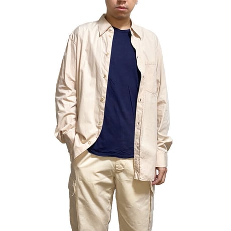 【USED】90'S HELMUT LANG SHIRT BEIGE