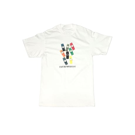 【DEAD STOCK】90's EMPORIO ARMANI OROLOGI T-SHIRT