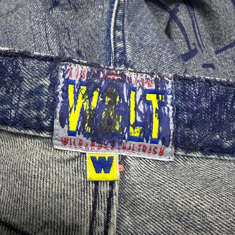 90's W.&L.T. マフラー KISS THE FUTURE! 日本極東貿易 / Vintage W＆LT ヴィンテージ ダブルアンドエルティー