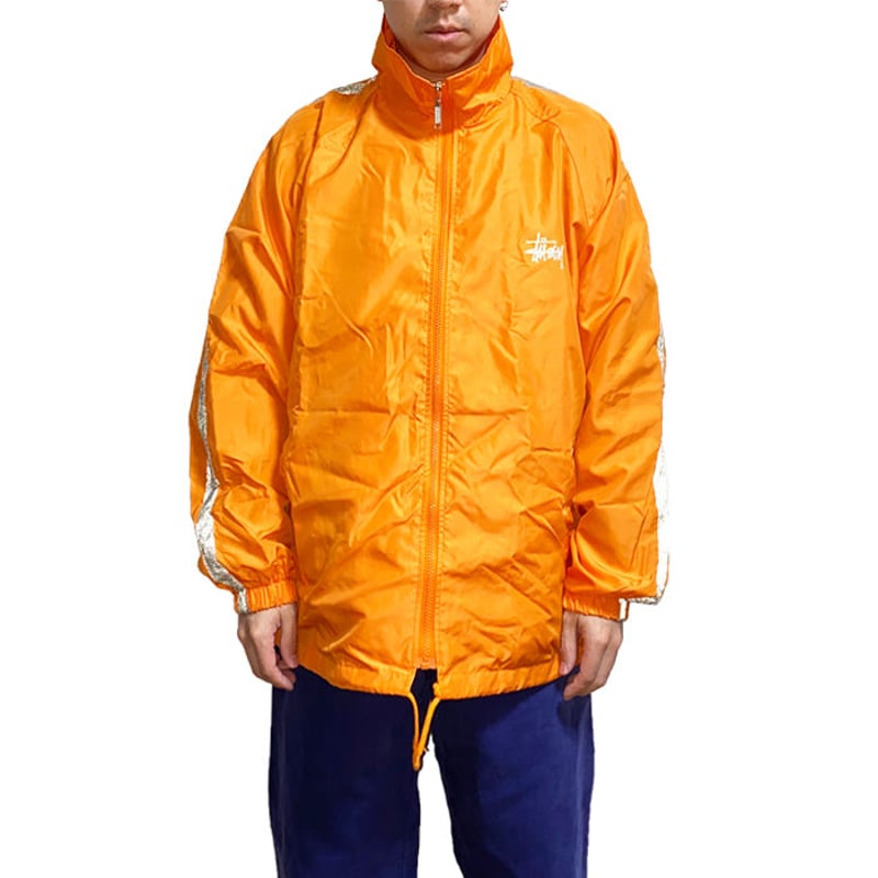 USED】90'S STUSSY SPORT NYLON JACKET ORANGE | K USED】90'S STUSSY SPORT NYLON JACKET ORANGE | K