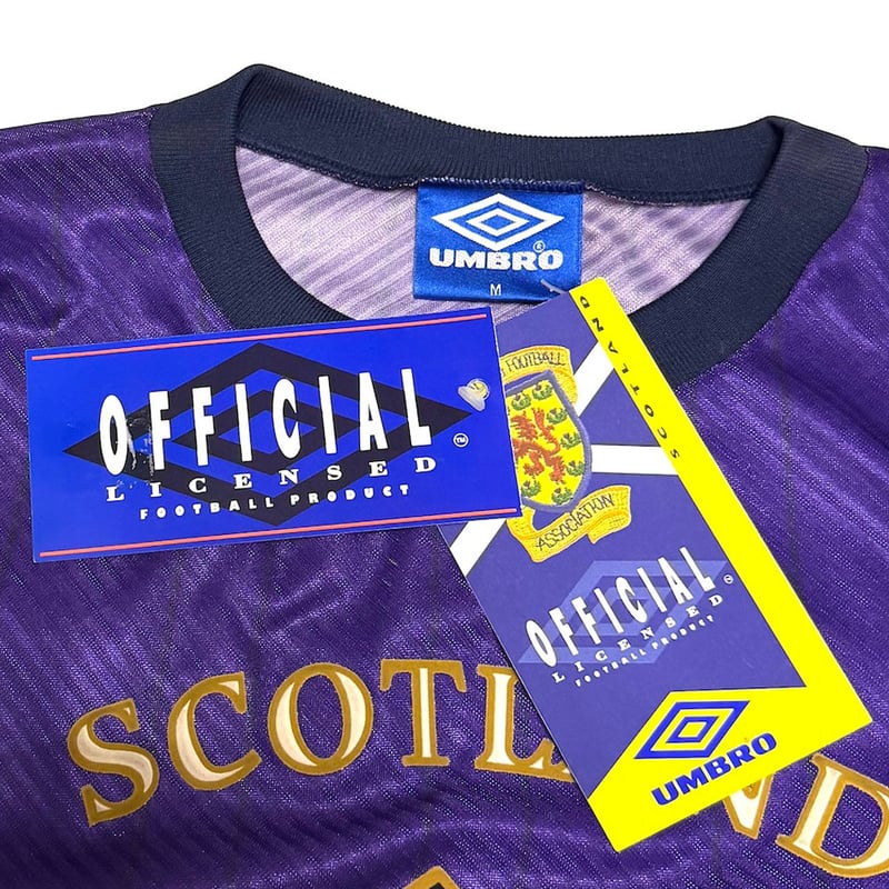 DEAD STOCK】90's UMBRO Scotland 1994/95 Pre-Mat