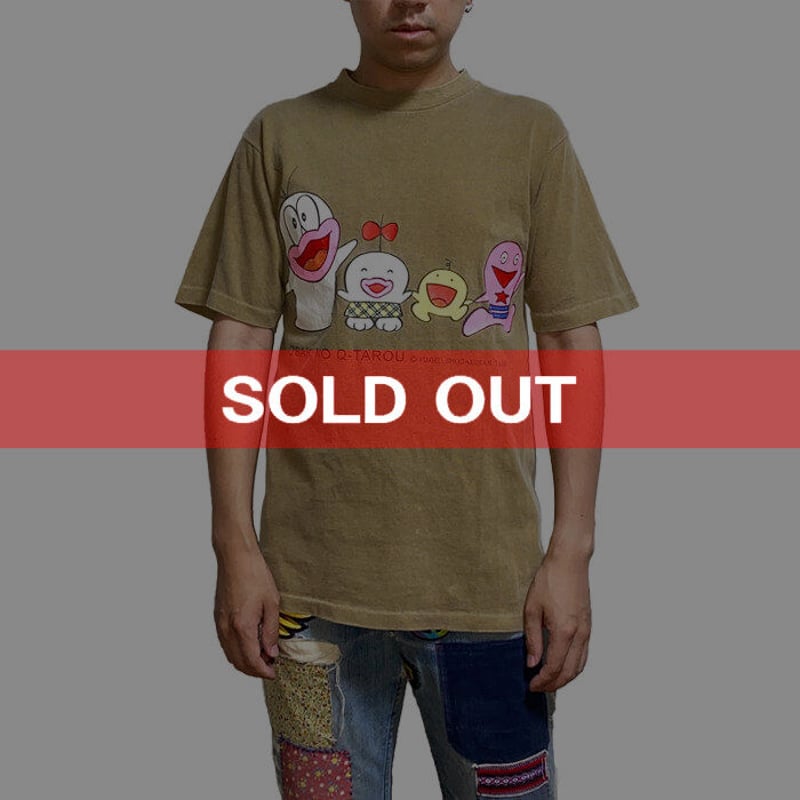USED】90'S OBAKE NO Q-TAROU T-SHIRT | KONBINI USED】90'S OBAKE NO Q-TAROU T-SHIRT | KONBINI