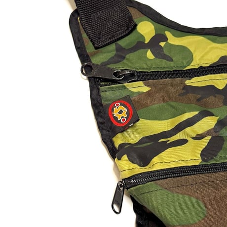 【USED】90's XS BAGGAGE TACTICAL CAMO BODY BAG
