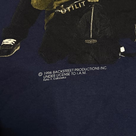 【USED】 90's BAD+MAD Backstreet Boys T-shirt