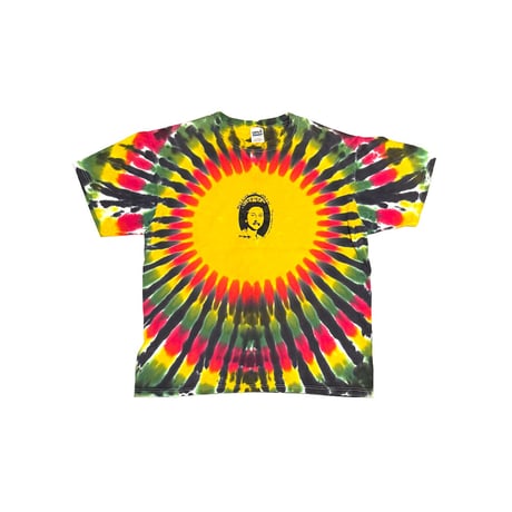【USED】00's Sex Pistols "God Save The Queen" Jamaican Tie-Dye T-shirt