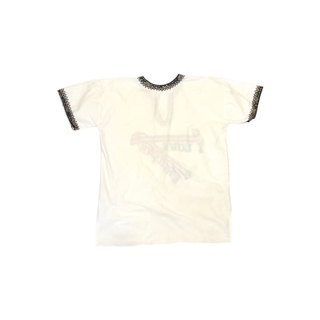 【USED】80's "I LOVE ETHIOPIA" Embroidered Tunic