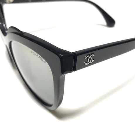 【USED】CHANEL CAMELLIA RAISED BROW SUNGLASSES