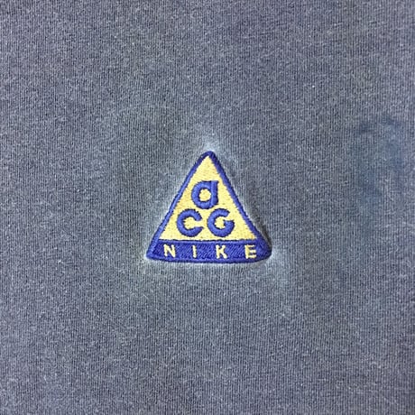 【USED】90'S NIKE ACG LOGO T-SHIRT NAVY
