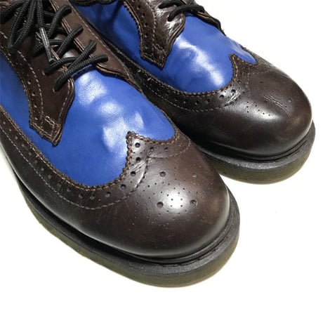 【USED】DR. MARTENS WING TIP SHOES BLUE