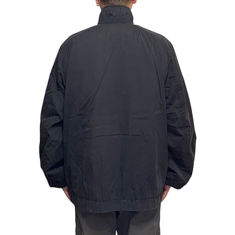 【USED】00's PRADA SPORT Reversible Cotton Nylon Jacket Faded Black