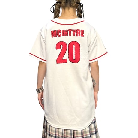 【USED】00's NEW KIDS ON THE BLOCK "NKOTB" BASEBALL SHIRT