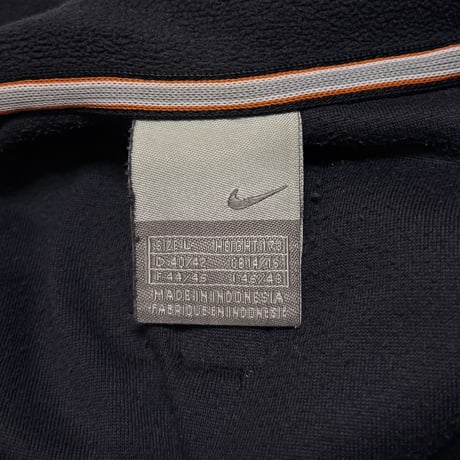 【USED】00's EURO NIKE FLEECE HALF ZIP PULLOVER