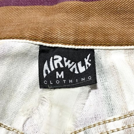【USED】90'S AIR WALK MULTI STRIPE SHORTS