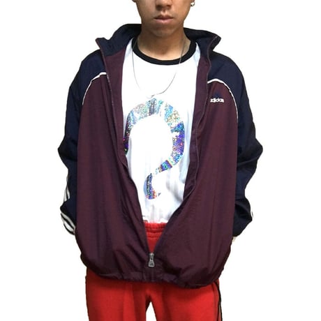【USED】90'S ADIDAS NYLON JACKET