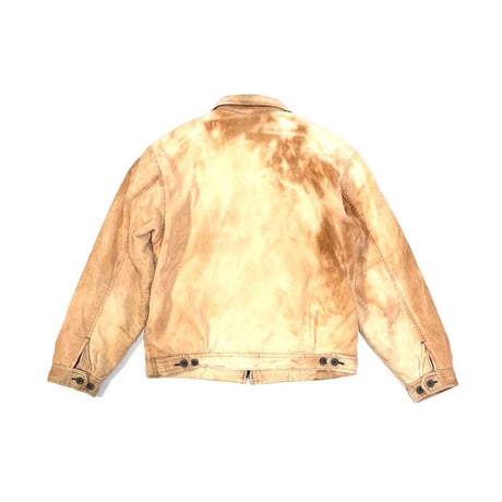 【USED】90'S-00'S OLD GAP BLEACHED CORDUROY ZIP JACKET