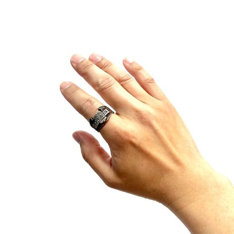 【USED】90'S HARLEY DAVIDSON RING SILVER925