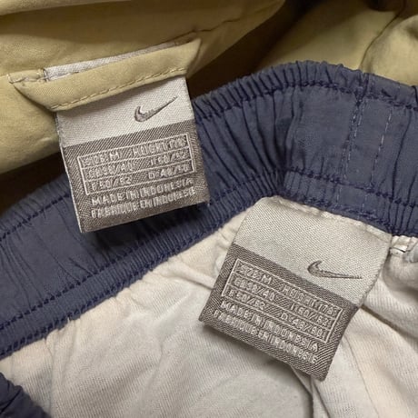 【USED】00's EURO NIKE Tricolor Nylon Track Suit Set