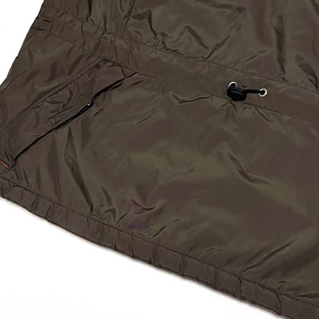 【USED】00's TOMMY HILFIGER PADDED NYLON ANORAK JACKET