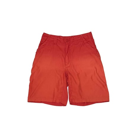 【USED】00's OAKLEY SOFTWARE SHORTS GRADATION RED