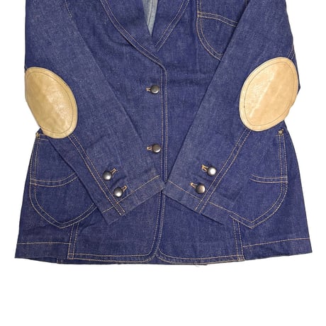 【USED】70's-80's 7 JULI Yugoslavia Denim Tailored Jacket