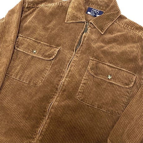 【USED】90'S 955 CORDUROY ZIP SHIRT JACKET