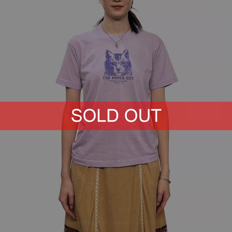 【USED】80's THE PAPER CAT SEATTLE T-SHIRT