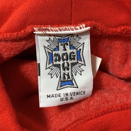【USED】90'S  DOG TOWN SKATEBOARDS HOODIE