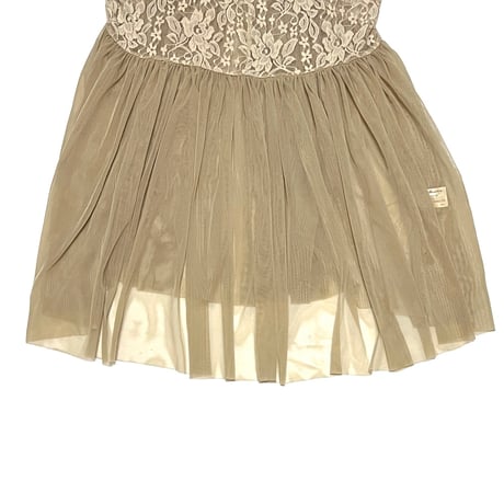 【USED】2010's ASOS Boudoir LINGERIE MINI DRESS