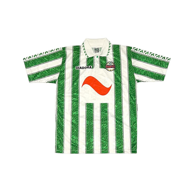 ビンテージ オーストリア ラピドウィーン ユニフォーム フットボール USED】90's diadora SK RAPID WIEN 1994-1995 SOCC