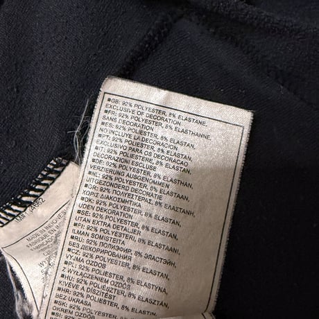 【USED】00's EURO NIKE FLEECE HALF ZIP PULLOVER