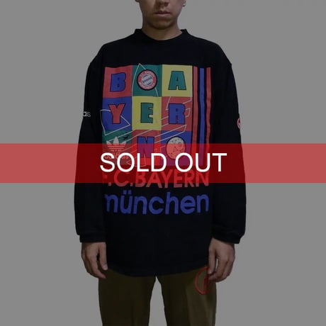 【USED】90'S ADIDAS F.C.BAYERN MÜNCHEN SWEATSHIRT