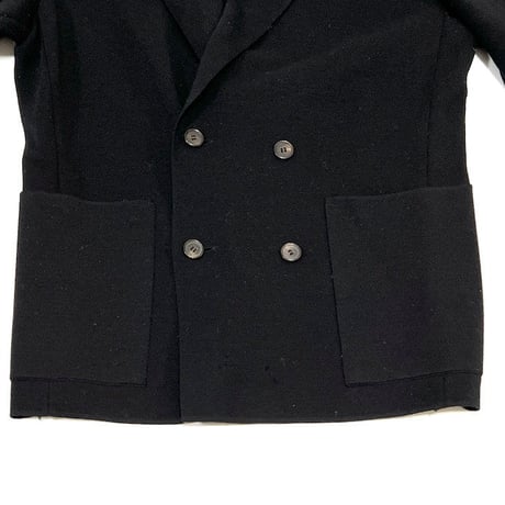 【USED】80'S ISSEY MIYAKE MEN DOUBLE BREASTED WOOL KNIT JACKET