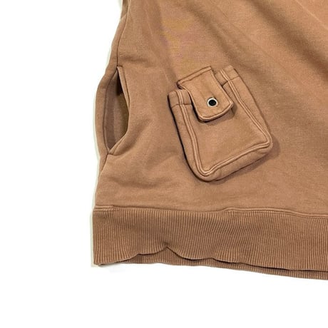 【USED】00'S IRON CROW SWEAT PARKA