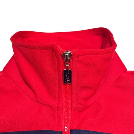 【USED】80’s Sergio Tacchini Track Jacket Red Made in Italy
