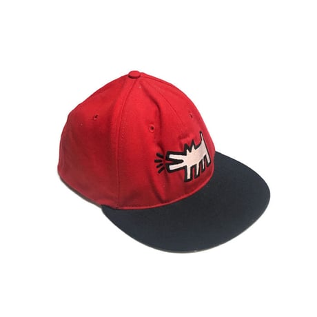 【USED】90'S KEITH HARING CAP