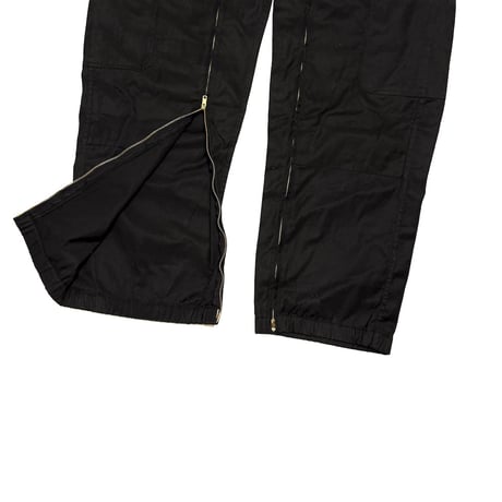 【USED】90's-00's Double-Line Zip Utility Jumpsuit German Made