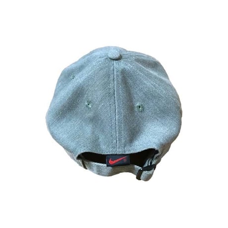 【USED】90'S NIKE SWOOSH EMBROIDERY CAP GL AY