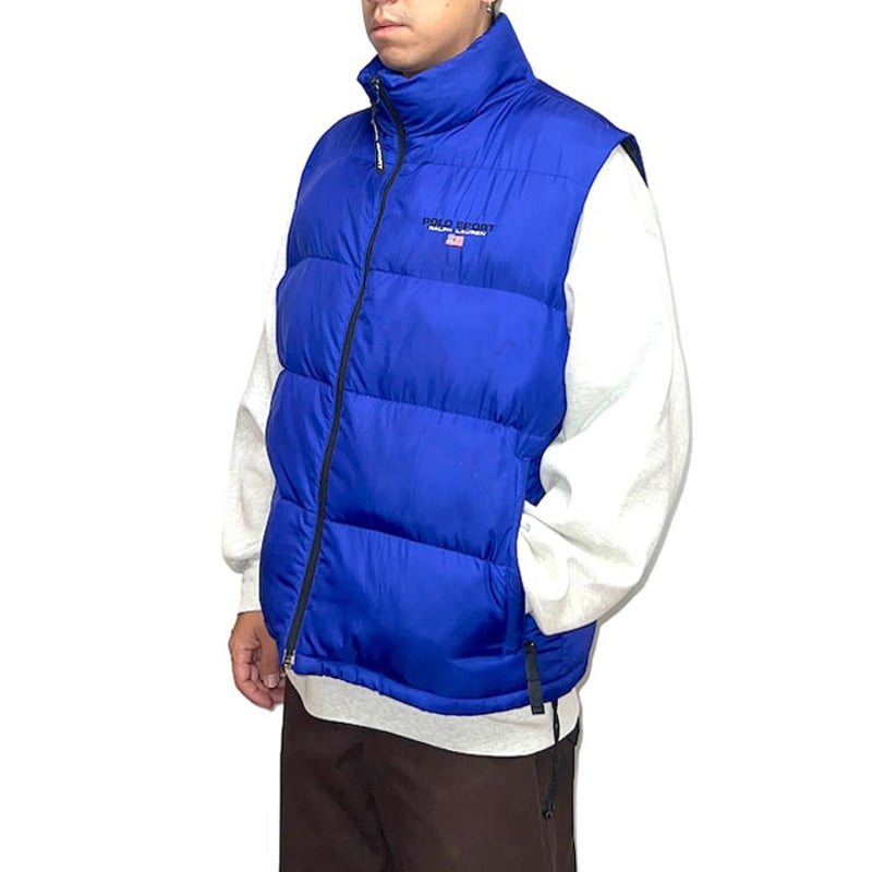 USED】90'S POLO SPORT RALPH LAUREN DOWN VEST | 