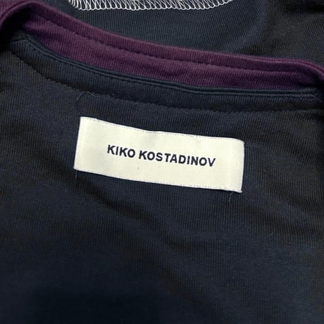 【USED】Kiko Kostadinov 2021SS norman armour jersey top