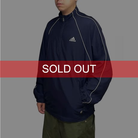 【USED】00'S ADIDAS CLIMASHELL HALF ZIP PULLOVER JACKET