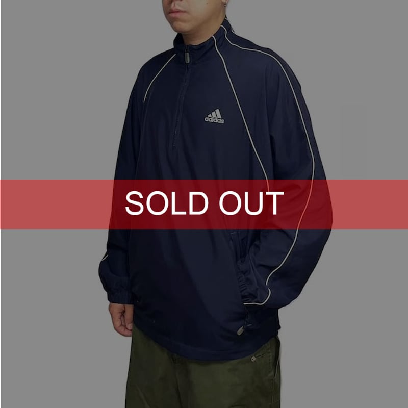 USED】00'S ADIDAS CLIMASHELL HALF ZIP PULLOVER USED】00'S ADIDAS CLIMASHELL HALF ZIP PULLOVER
