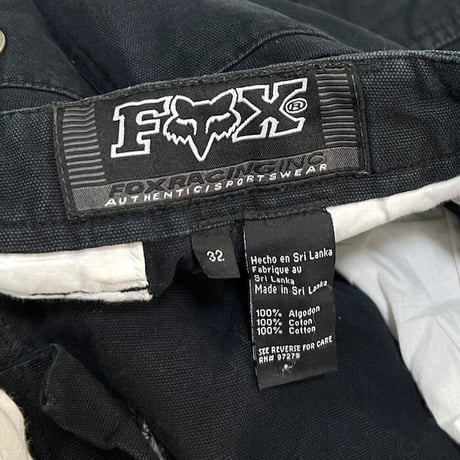 【USED】90'S-00'S FOX RACING INC CARGO SHORTS