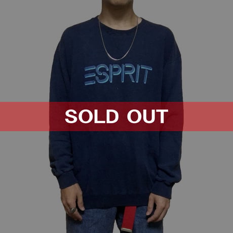 【USED】90'S ESPRIT SWEATSHIRT