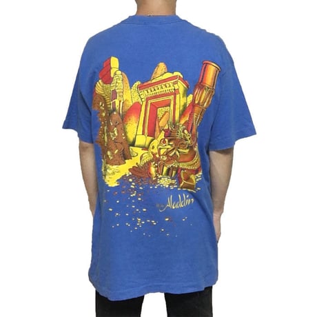 【USED】90'S DISNEY ALADDIN T-SHIRT