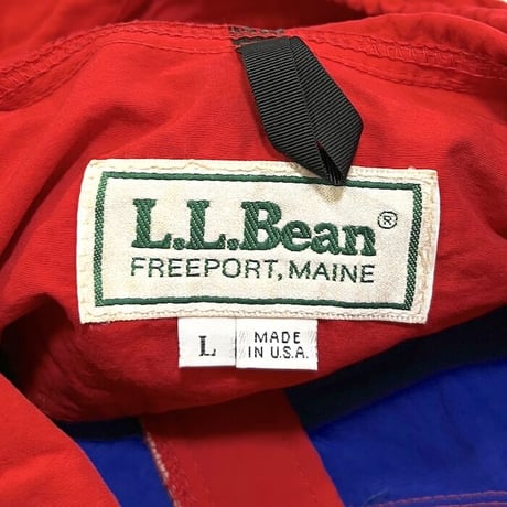 【USED】90'S L.L.BEAN NYLON ANOLAK MADE IN U.S.A.
