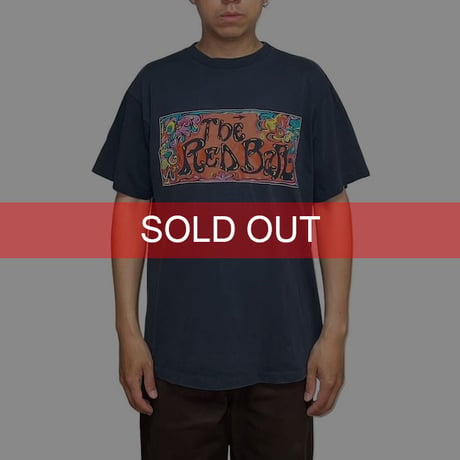 【USED】90's The RED BAR T-SHIRT