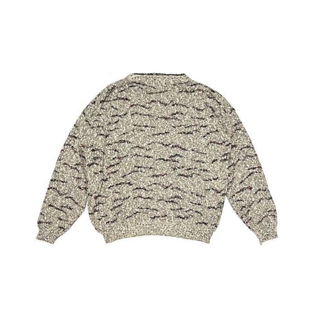 【USED】90'S MICHAEL GERALD MIX KNIT SWEATER