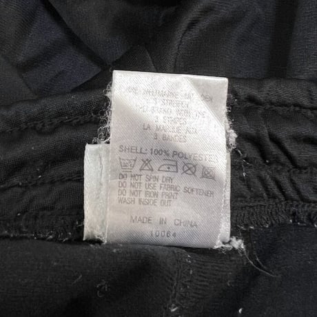 【USED】90'S-00'S ADIDAS PERFORMANCE LOGO TRACK PANTS BLACK