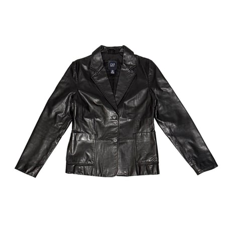 【USED】90's-00's GAP LEATHER BLAZER